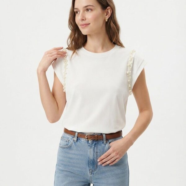 Polera Perlas
